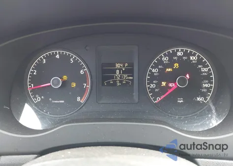 2013 Volkswagen Jetta 2.0L S from USA, damaged, VIN 3VW2K7AJ8DM221106